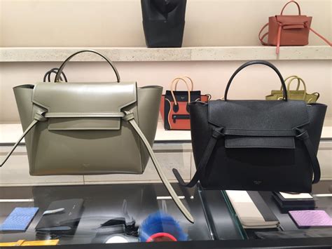 celine belt bag green|celine belt bag vs luggage.